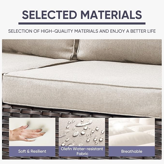 Belord 7 Pieces Patio Furniture Set - Image 2