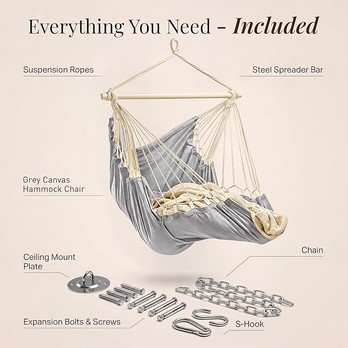 Hanging Hammock Chair Swing - Image 6