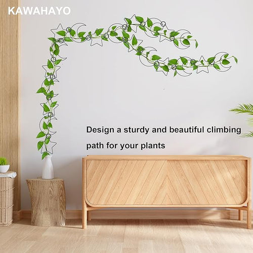 20 Pcs Chain Trellis for Climbing Plants, Plant Trellis Indoor and Outdoor - Image 2