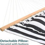 Sunnydaze Quilted Outdoor Hammock - Image 7