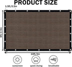 Sun Shade Cloth for Outdoor Patio, Pergola Shade Cover - Image 2