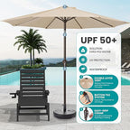 SERWALL Patio Chaise Lounge Chair Set of 2 - Image 4