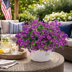 20 Bundles Artificial Flowers for Outdoors, UV Resistant Fake Plants Flowers - Image 5