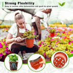 TDHDIKE 6 Inch Plastic Plant Nursery Pot/Pots - Image 5