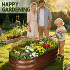 Galvanized Raised Garden Bed Outdoor, Large Raised Bed - Image 4