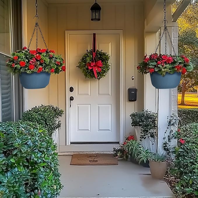 T4U 12 Inch Large Hanging Planters - Image 8