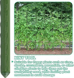 Xiny Tool Garden Stakes, 15 Pack 8 FT Steel Plant Garden Tomato Stakes - Image 3