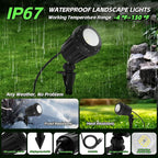 Spotlight Outdoor – 120V Plug-In, 6500K Cool White LED Landscape Lighting - Image 6