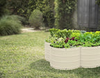 Plant & Plot Galvanized Raised Garden Beds Outdoor // 3×3×1 ft Planter Raised - Image 4
