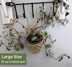 2 Packs Hanging Planters for Indoor Plants up to 6 in., Wall Plant Holder | - Image 3