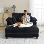 VINGLI 56" Oversized Chaise Lounge Chair, Movie Room - Image 9