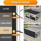 Artpuch Outdoor Pergola Shade Cover 17x20 FT Sun Shade Cloth - Image 5