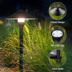 SUNVIE Low Voltage Pathway Lights Wired Path Light Outdoor 3W 12-24V 3000K - Image 3