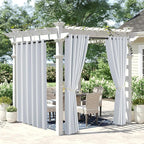 NICETOWN 2 Panels Waterproof Outdoor Curtains - Image 7
