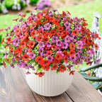 Artificial Flowers Faux Plants Outdoor Fake Flowers Spring Decor, 12 Bundles by ZFProcessArtificialFlowers