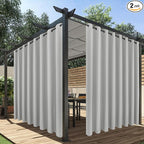 HolidayIdeas Extra Wide Outdoor Curtains by HolidayIdeas