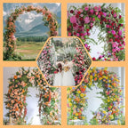 Adorox Metal Garden Arch Trellis - Image 6