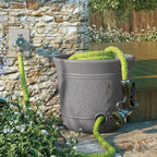 Suncast 300 Foot Heavy Duty 5 Gallon Decorative Plastic Hose Pot - Image 8