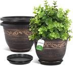 Plastic-Plant-Flower-Planters-14 Inch by Pottiffe