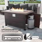 Kullavik 15 Pieces Outdoor Patio Furniture Set - Image 2