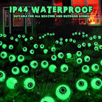 BrizLabs 4 Pack 24 LED Halloween Solar Lights, 2 Modes Outdoor Halloween - Image 5