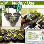 120 Packs Flexible Plastic Nursery Pots, 4 Inch Thickened Soft Plastic Pots - Image 6