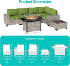 7-Piece Outdoor Patio Furniture Set - Image 7