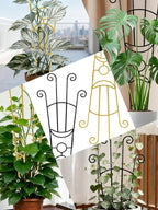 33 Inch Tall Expandable Metal Trellis - Image 6