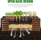 SnugNiture Galvanized Raised Garden Bed 6x3x2FT Outdoor Large Metal Planter Box - Image 5