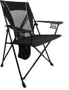 Kijaro Foldable Camping Chair, Vik Black by Kijaro