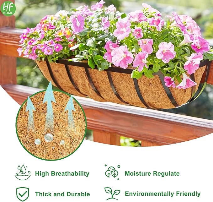 HFHOME 2PCS 48 Inch Coco Liners - Image 3