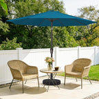 MEWAY 9ft Patio Umbrella Outdoor Table Umbrellas - Image 2