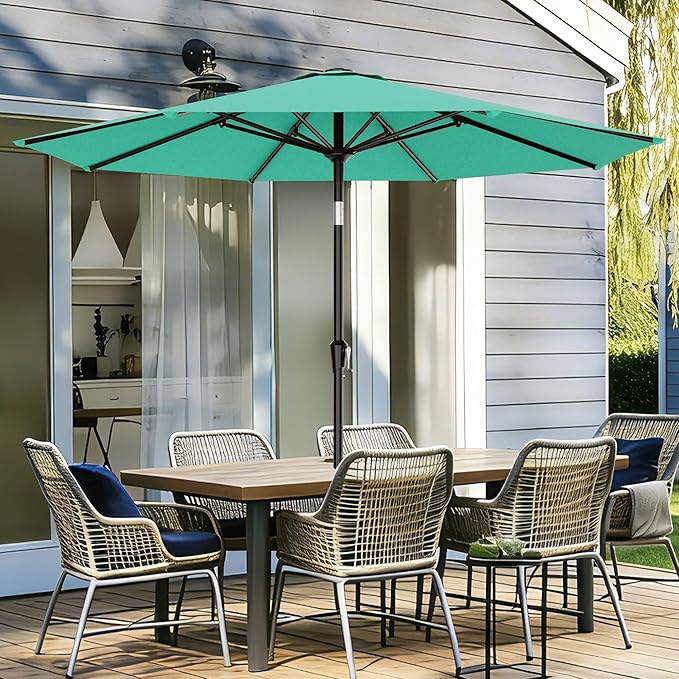 AreShark 9 FT Patio Umbrella for Outdoor, Outdoor Umbrella - Image 2