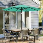 AreShark 9 FT Patio Umbrella for Outdoor, Outdoor Umbrella - Image 2