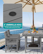SERWALL 8-Piece Patio Dining Sets - Image 2