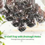Bonviee 12 Packs Seed Starter Tray - Image 4