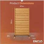 6.1ft H x 3.1ft W Freestanding or Surface Mounted Enclo Sierra Privacy Screen - Image 6