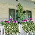 Hollyone 2pcs Artificial Hanging Plants 35.4" Fake Ivy Vine Faux Ivy Leaves - Image 5