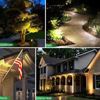 Wowlite 12V Low Voltage Landscape Lighting, Adjustable LED Outdoor Spotlights - Image 6