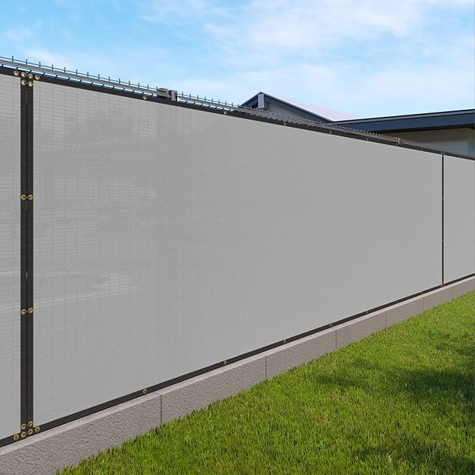 Windscreen4less Privacy Fence Screen Heavy Duty Windscreen Fencing Mesh Fabric by Windscreen4less