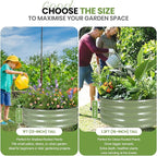 G GOOD GAIN Round Raised Garden Bed - Image 7