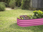 Plant & Plot Galvanized Raised Garden Beds Outdoor // 4×2×1 ft Planter Raised - Image 6