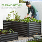 Best Choice Products 6x3x2ft Outdoor Metal Raised Garden Bed, Deep Root Box - Image 8