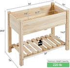 Yaheetech 34x18x30in Raised Garden Bed, Planter Box - Image 3