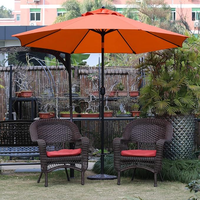 Sunnyglade 9Ft Patio Umbrella Outdoor Table Umbrella - Image 2