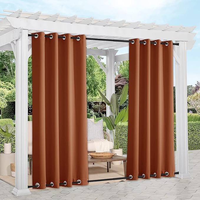 NICETOWN Outdoor Curtains Heavy Weight by NICETOWN