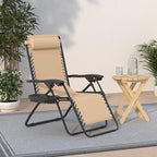 Best Choice Products Set of 2 Adjustable Steel Mesh Zero Gravity Lounge Chair - Image 2