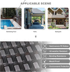 Kullavik 15 Pieces Outdoor Patio Furniture Set - Image 8