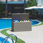 Outdoor Storage Box, Resin Deck Boxes Indoor and outdoor, Waterproof Storage - Image 6