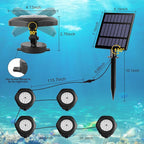 Solar Pond Lights, 18 LED Super Bright RGB LED Underwater Spotlights Color - Image 6